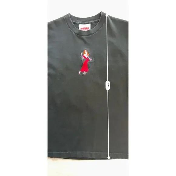The Hundreds x Who Framed Roger Rabbit Collab Tee Jessica Rabbit Embroidered S - Picture 6 of 10
